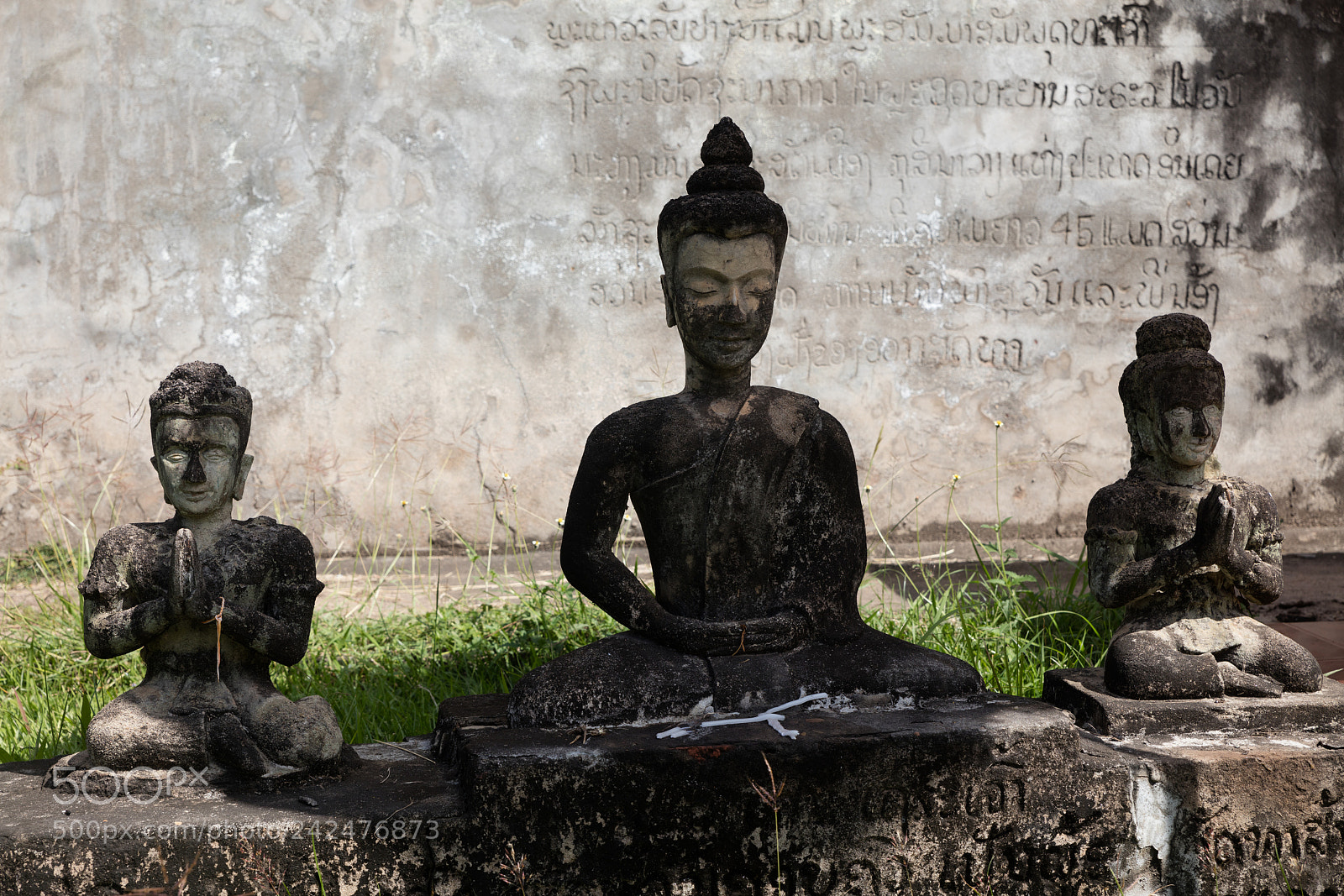 Canon EOS 5DS R sample photo. Wat xieng khuan buddha photography