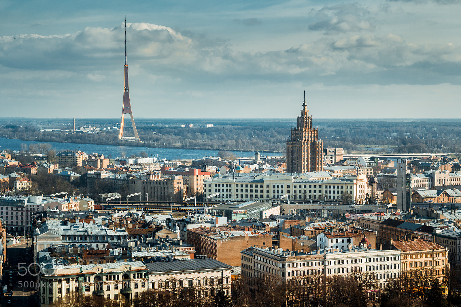 Canon EOS 60D sample photo. Riga cityscape photography