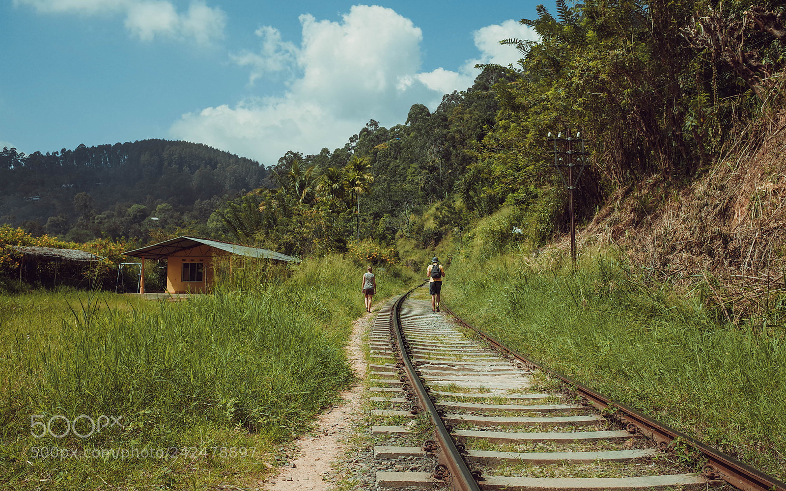 Ricoh GR II sample photo. Railway to the heaven photography