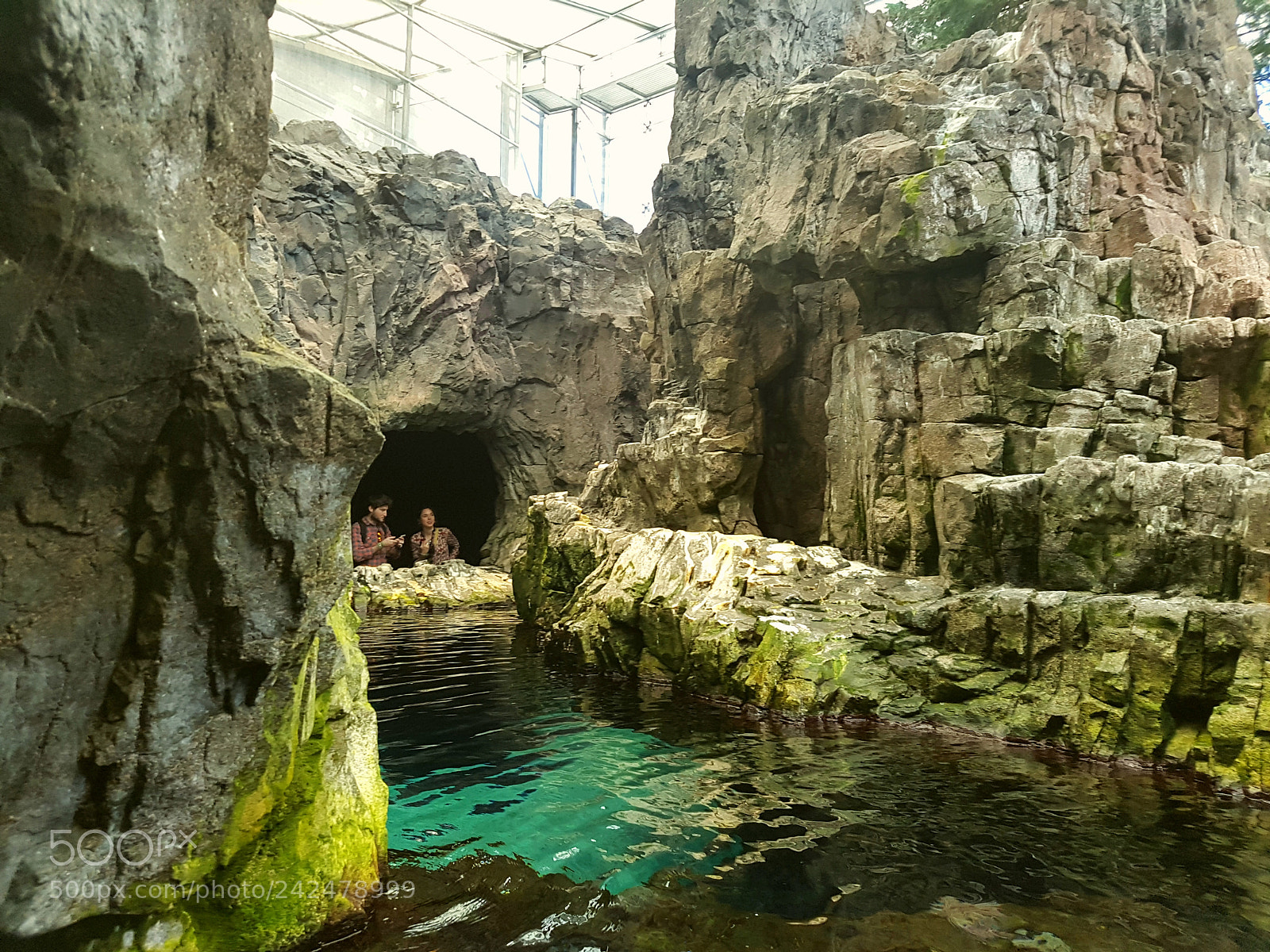 Samsung Galaxy S7 Edge sample photo. Water rock photography