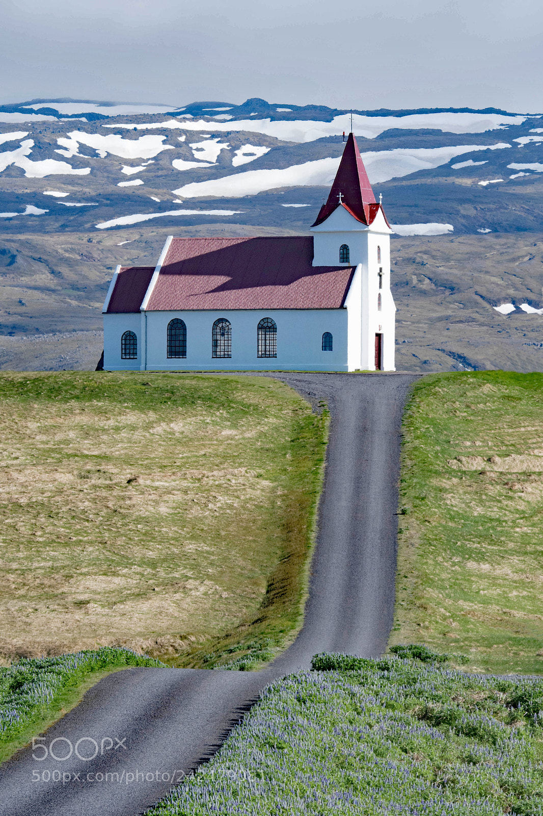Nikon D500 sample photo. Icelandic church photography