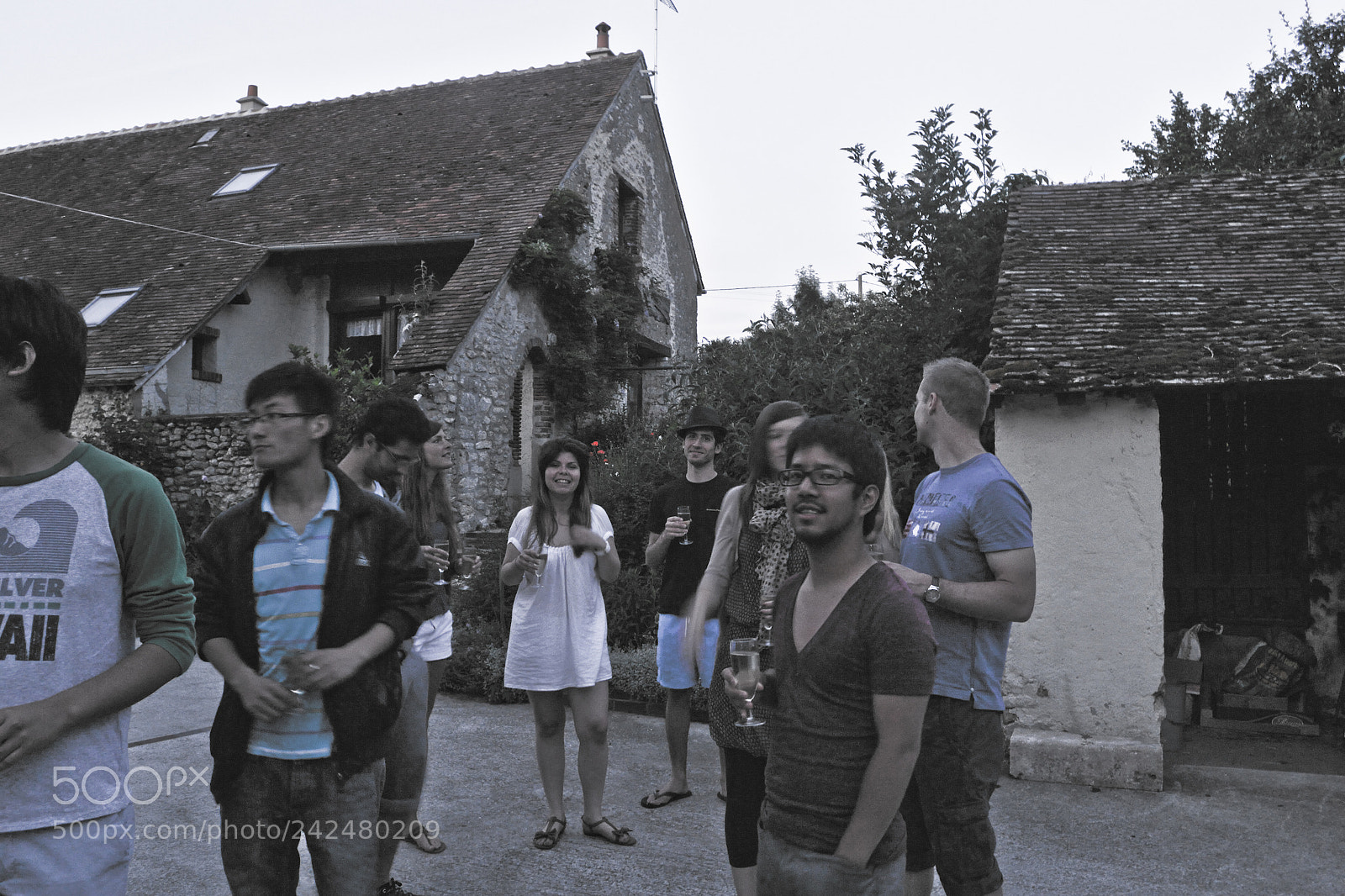 Nikon D3100 sample photo. Nostalgic blues photography