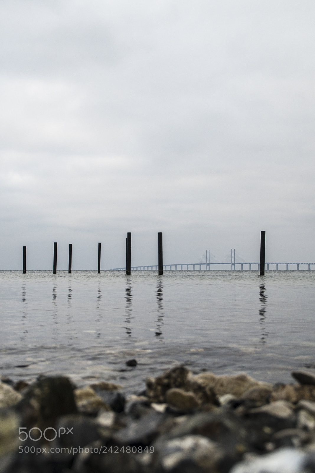 Nikon D800 sample photo. Öresundsbron photography