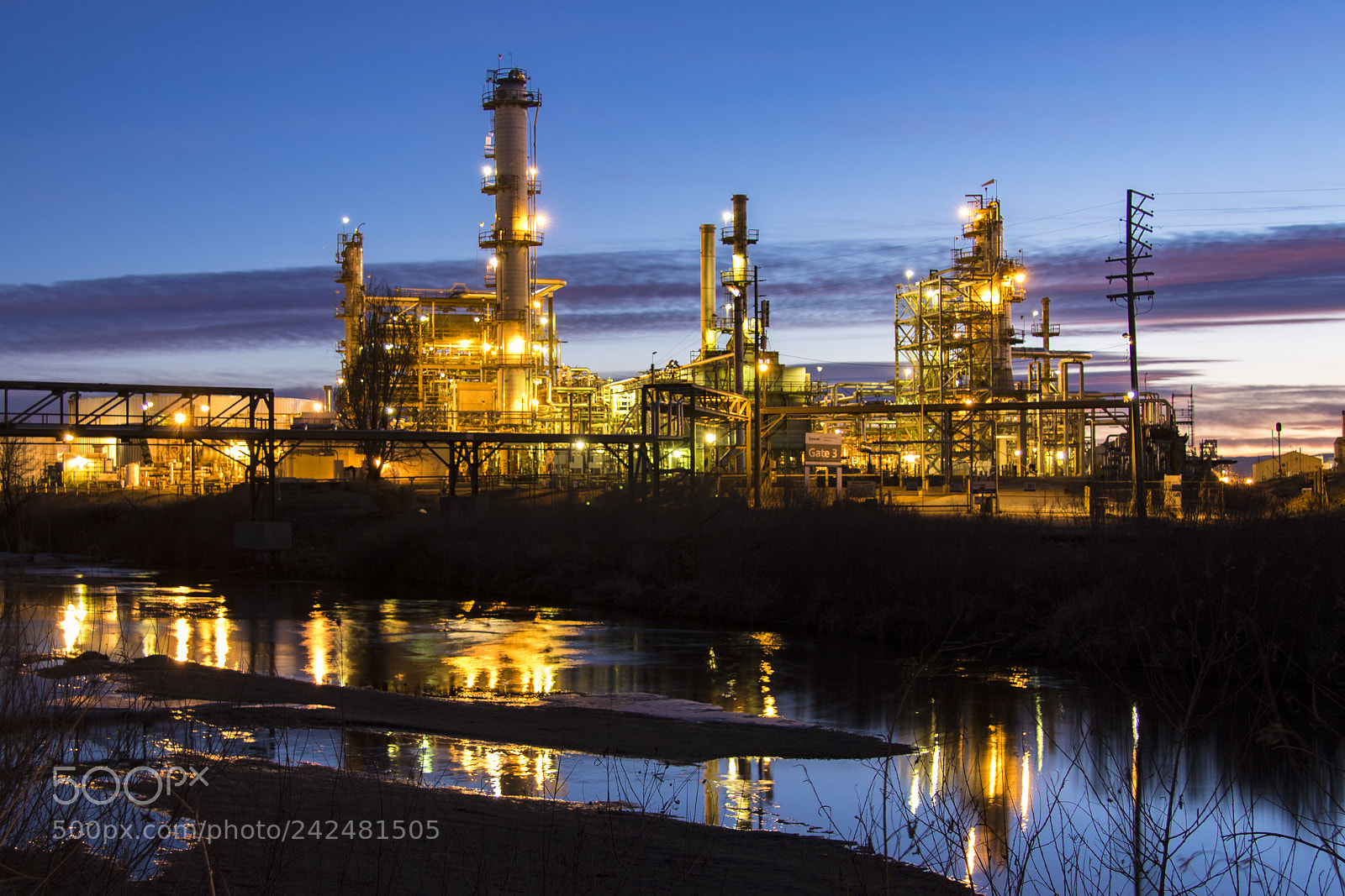 Canon EOS 7D Mark II sample photo. Refinery photography