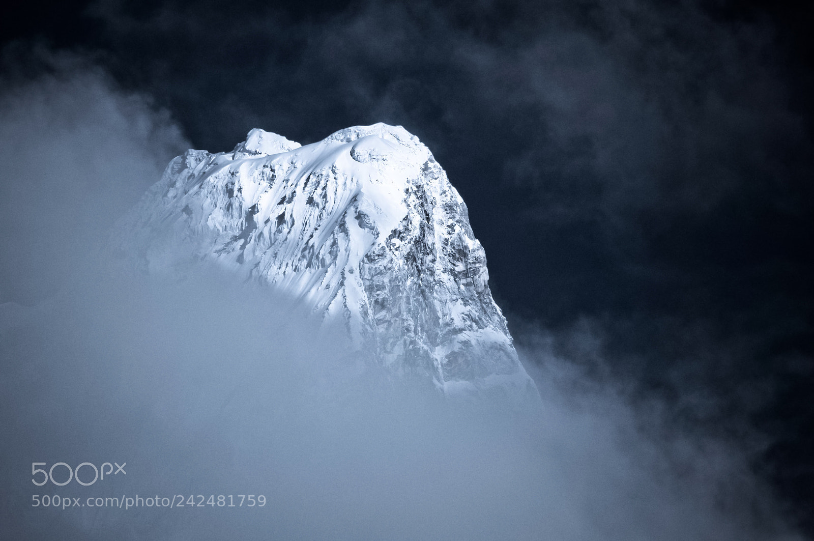 Nikon D300 sample photo. Tobuche east face photography