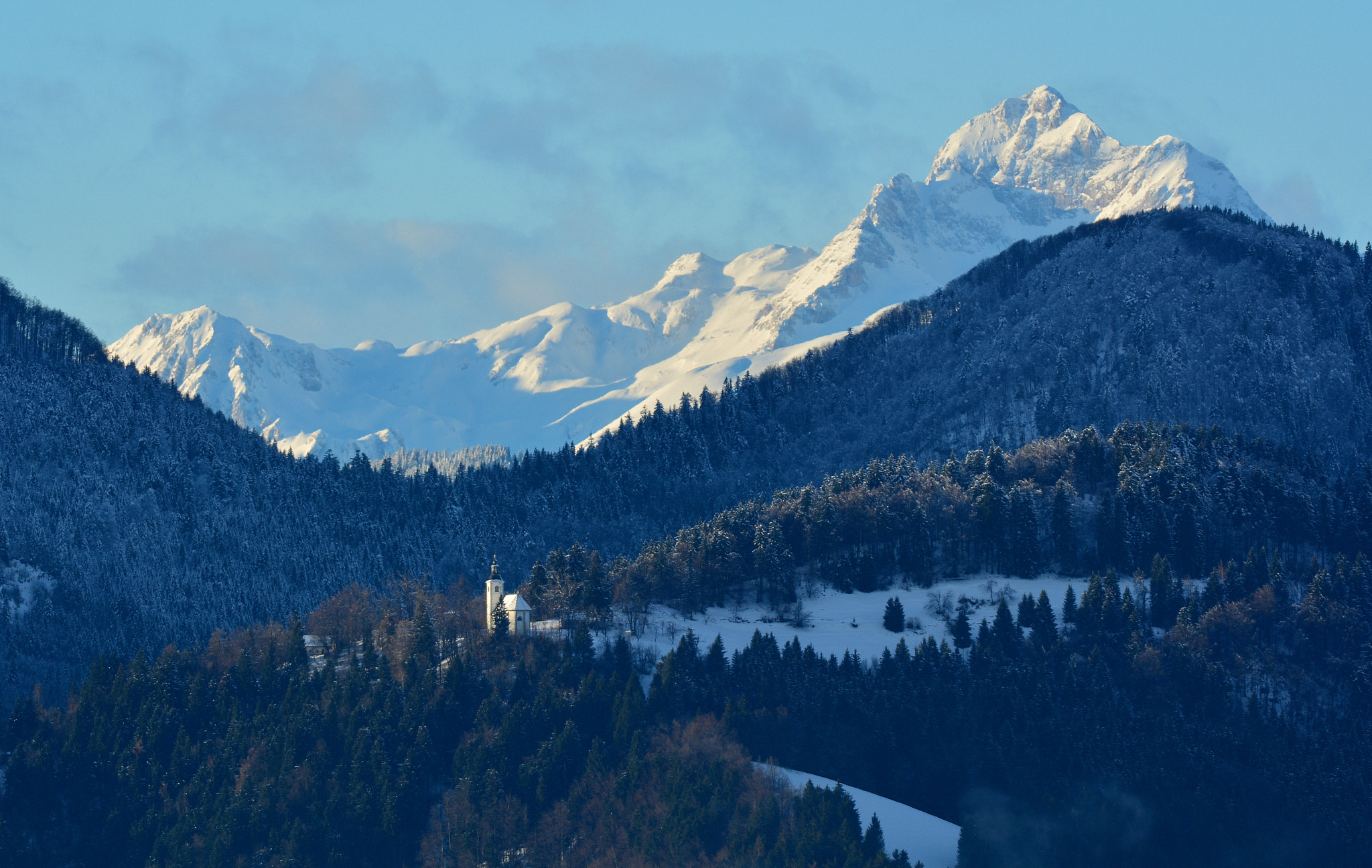 Nikon AF-S Nikkor 200-500mm F5.6E ED VR sample photo. View of triglav photography