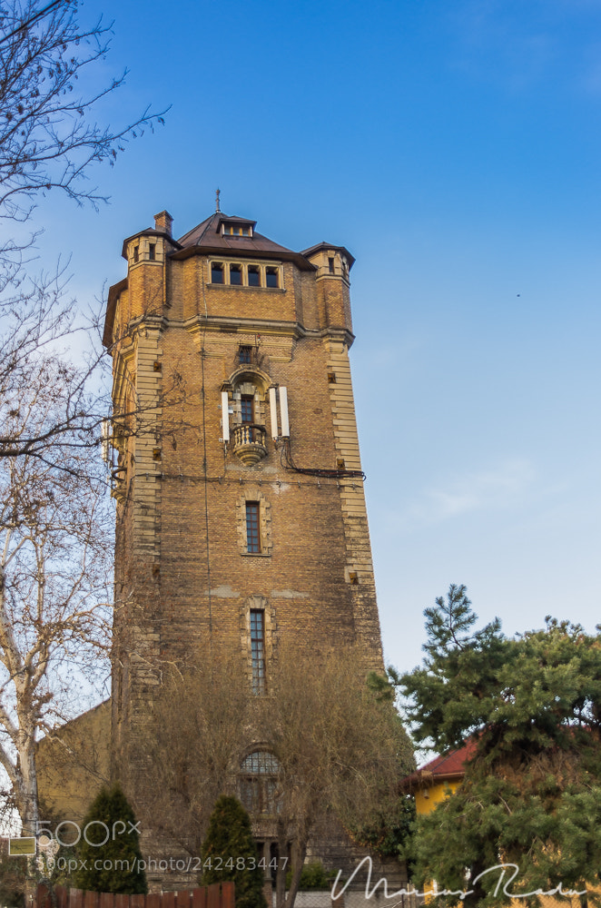 Pentax K-5 sample photo. Water tower photography