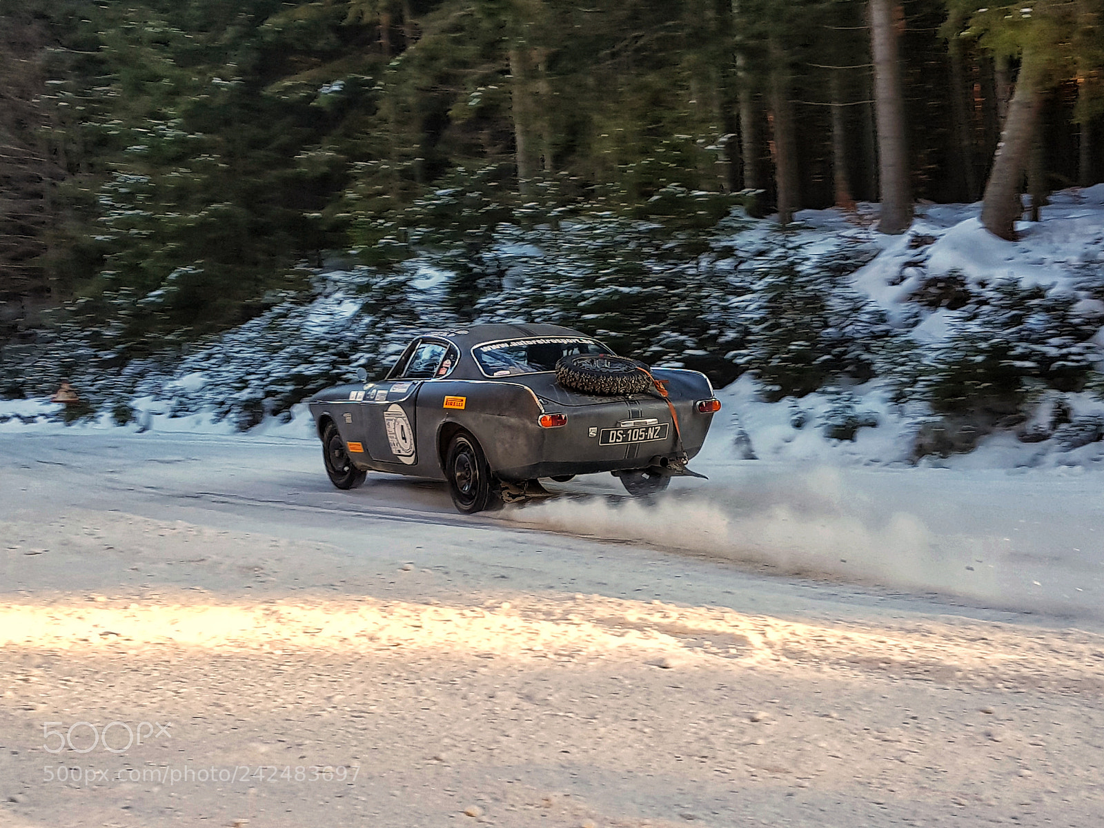 Samsung Galaxy S8+ sample photo. Winter rally photography