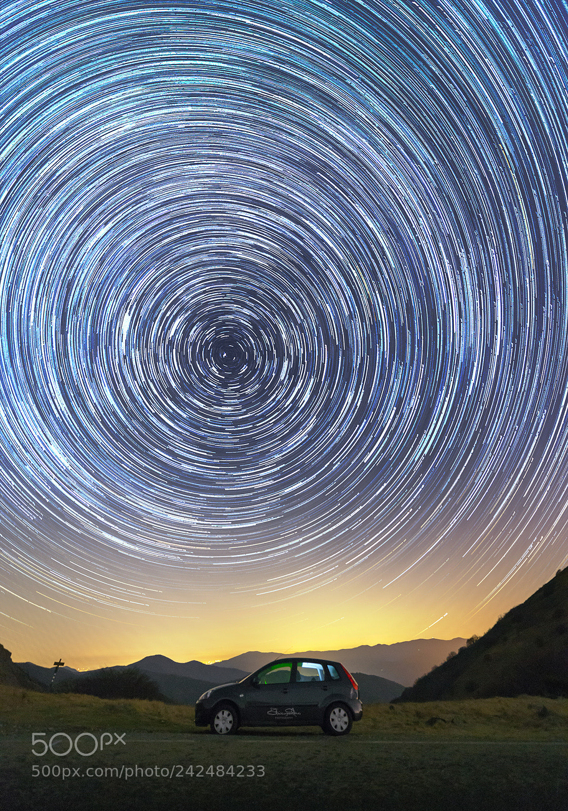 Nikon D610 sample photo. Startrail photography