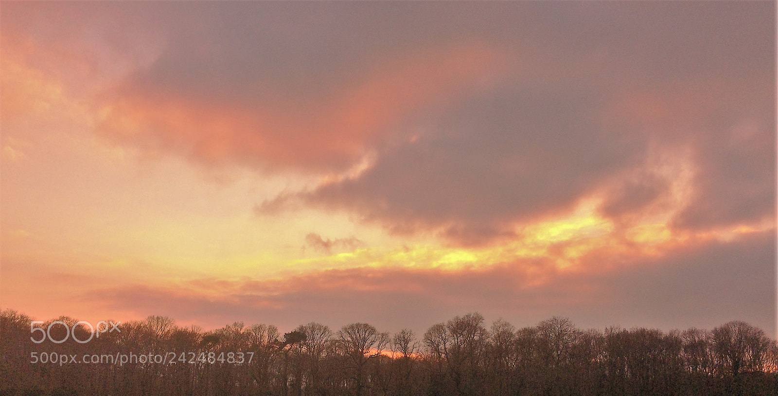 Apple iPhone 5s sample photo. January sunset at holywell photography