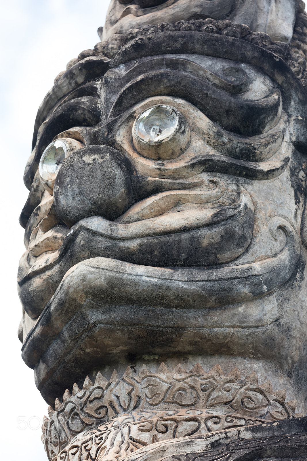 Canon EOS 5DS R sample photo. Wat xieng khuan buddha photography