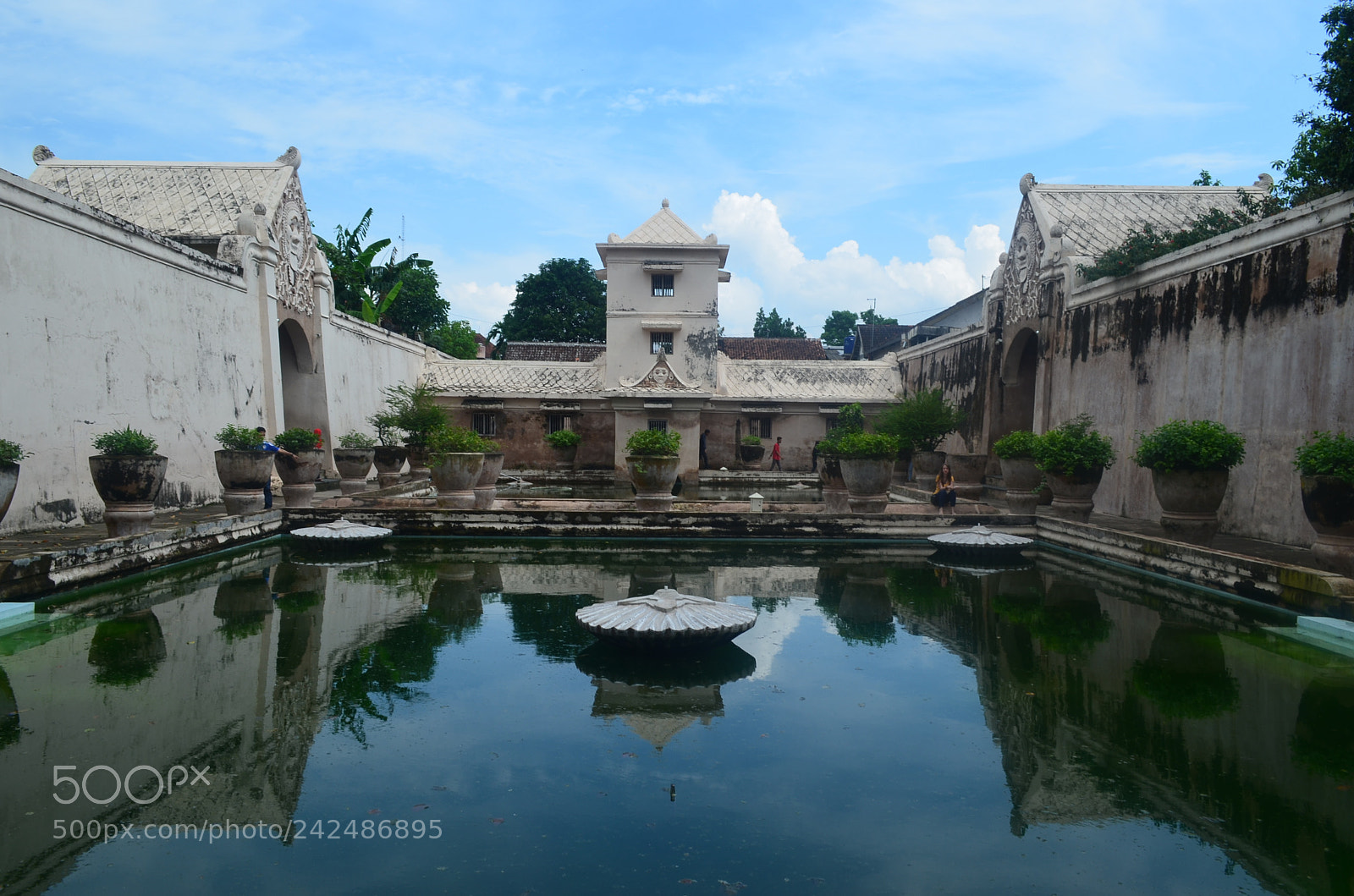Nikon D5100 sample photo. Water gardens, yogyakarta photography