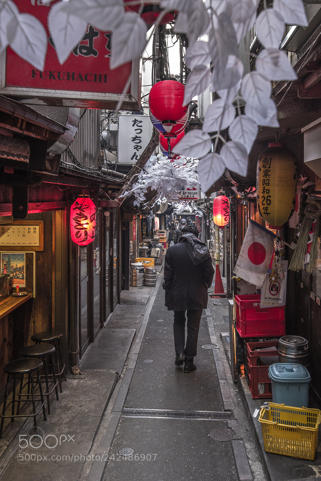 Pentax K-1 sample photo. Omoide yokochō photography