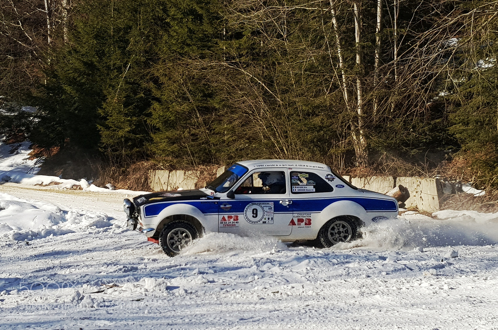 Samsung Galaxy S8+ sample photo. Snow race photography