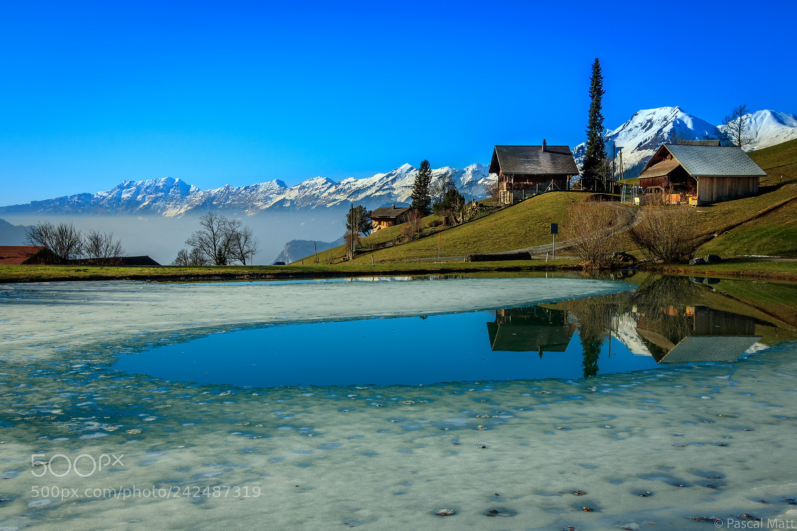 Canon EOS 760D (EOS Rebel T6s / EOS 8000D) sample photo. Partially frozen lake on photography