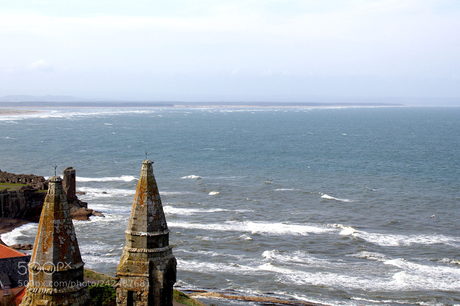 Canon EOS 1300D (EOS Rebel T6 / EOS Kiss X80) sample photo. Seascape st. andrews photography