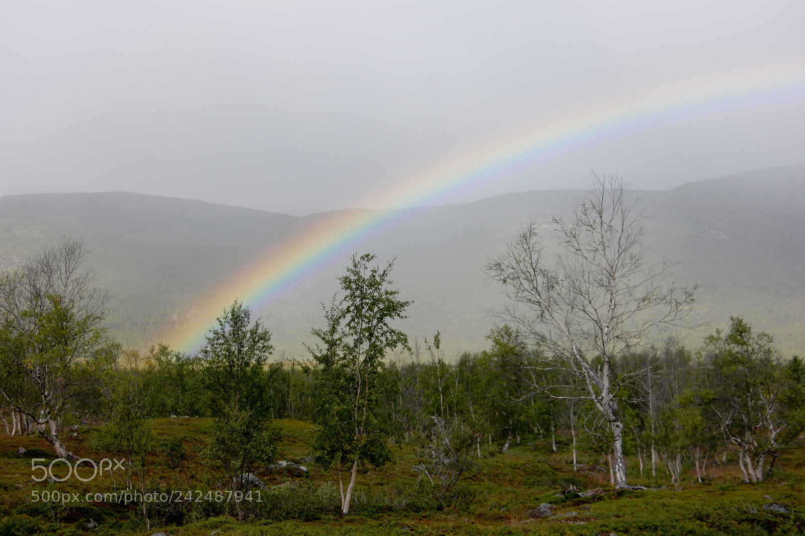 Samsung NX500 sample photo. Nordic rainbow photography