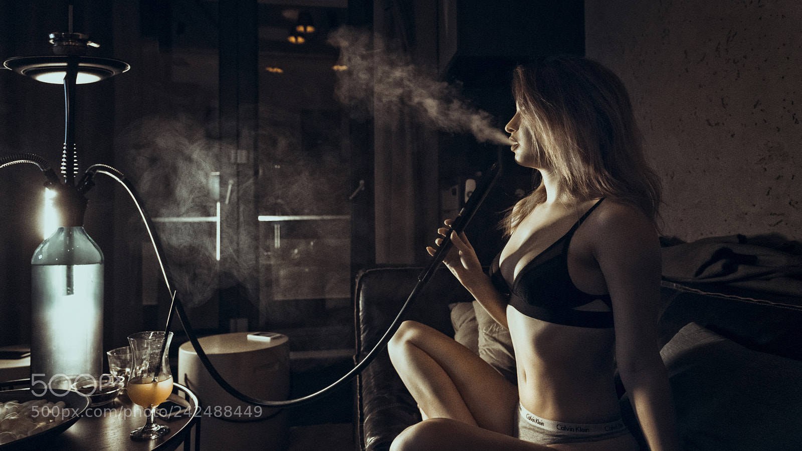 Sony a7 II sample photo. Smoking photography