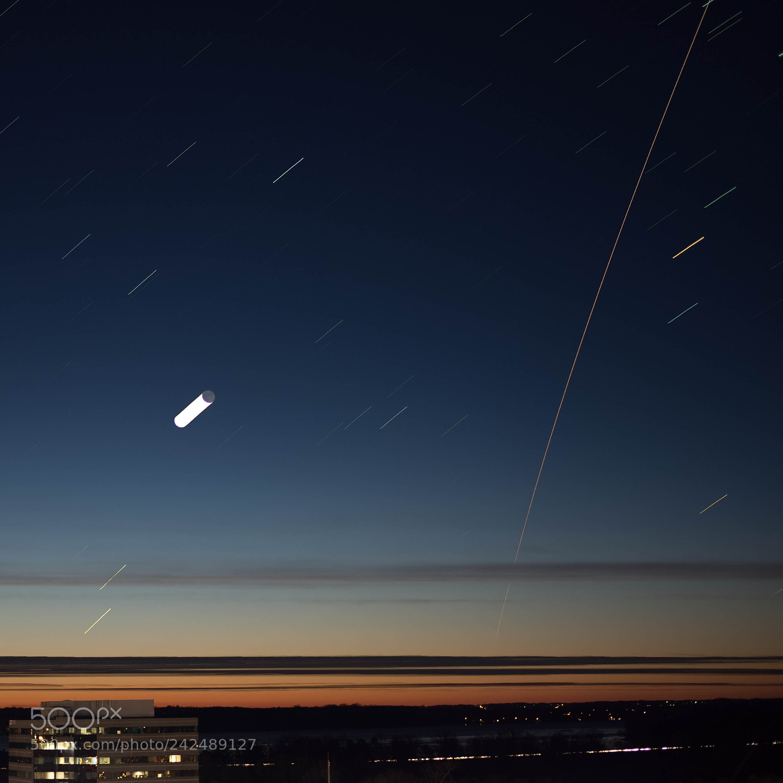 Olympus OM-D E-M1 Mark II sample photo. Moon and iss flyover photography
