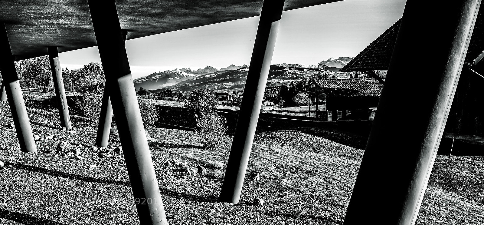 Pentax K-1 sample photo. Pillars photography
