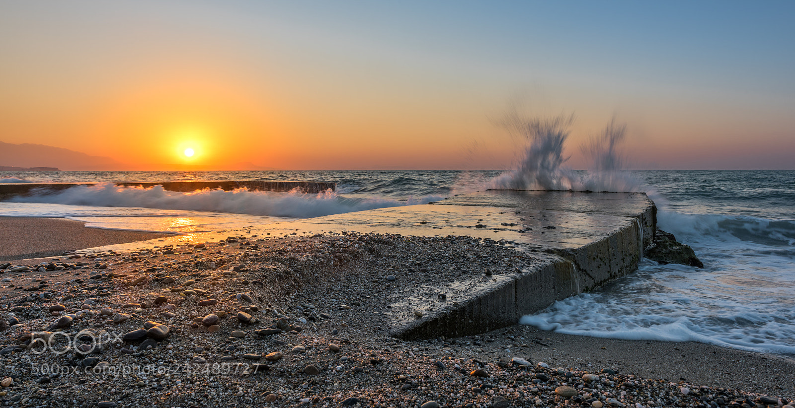 Nikon D810 sample photo. Mediterranean sunset ii photography