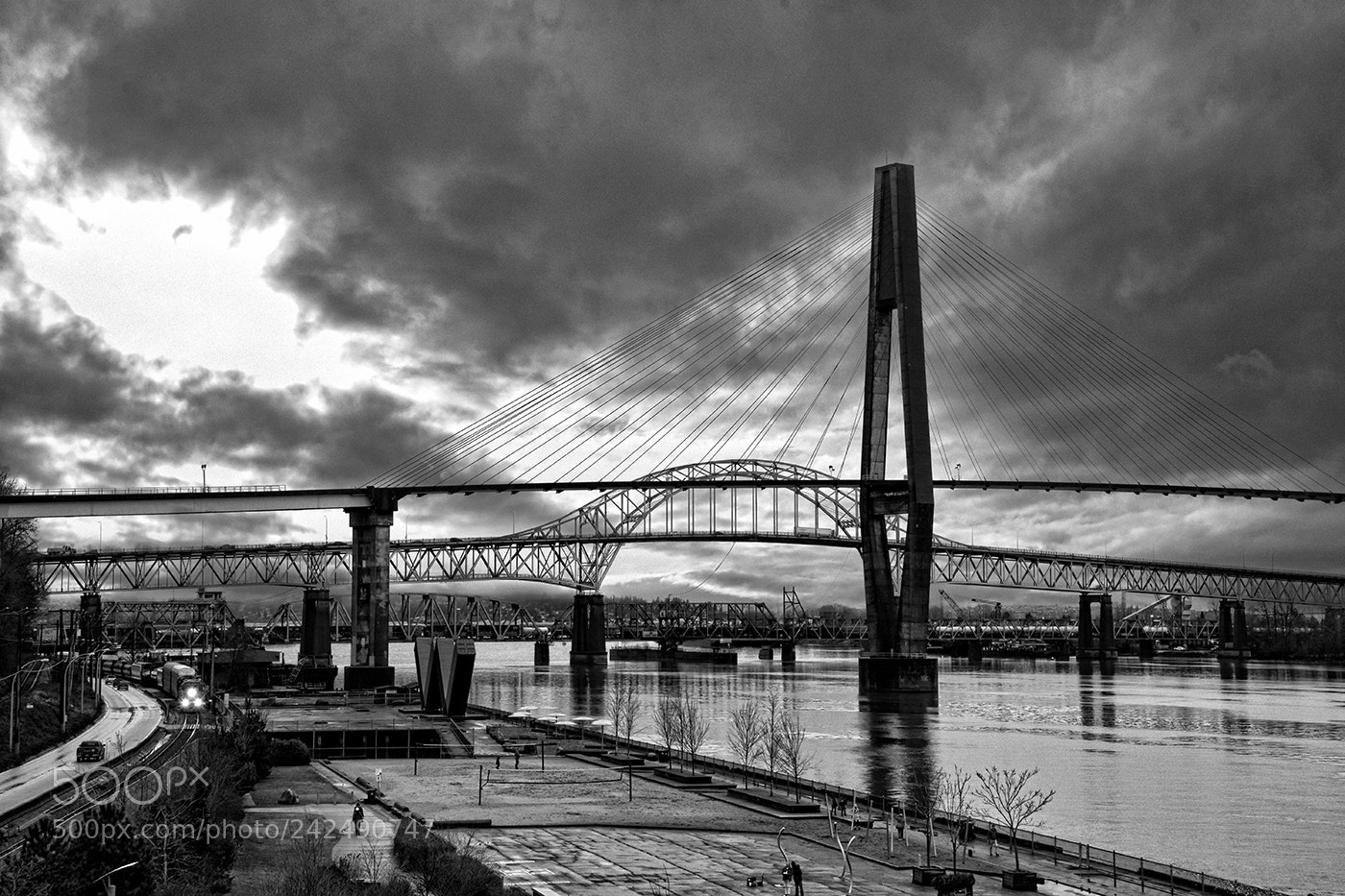 Nikon D7200 sample photo. Bridges and mood-new westminster photography