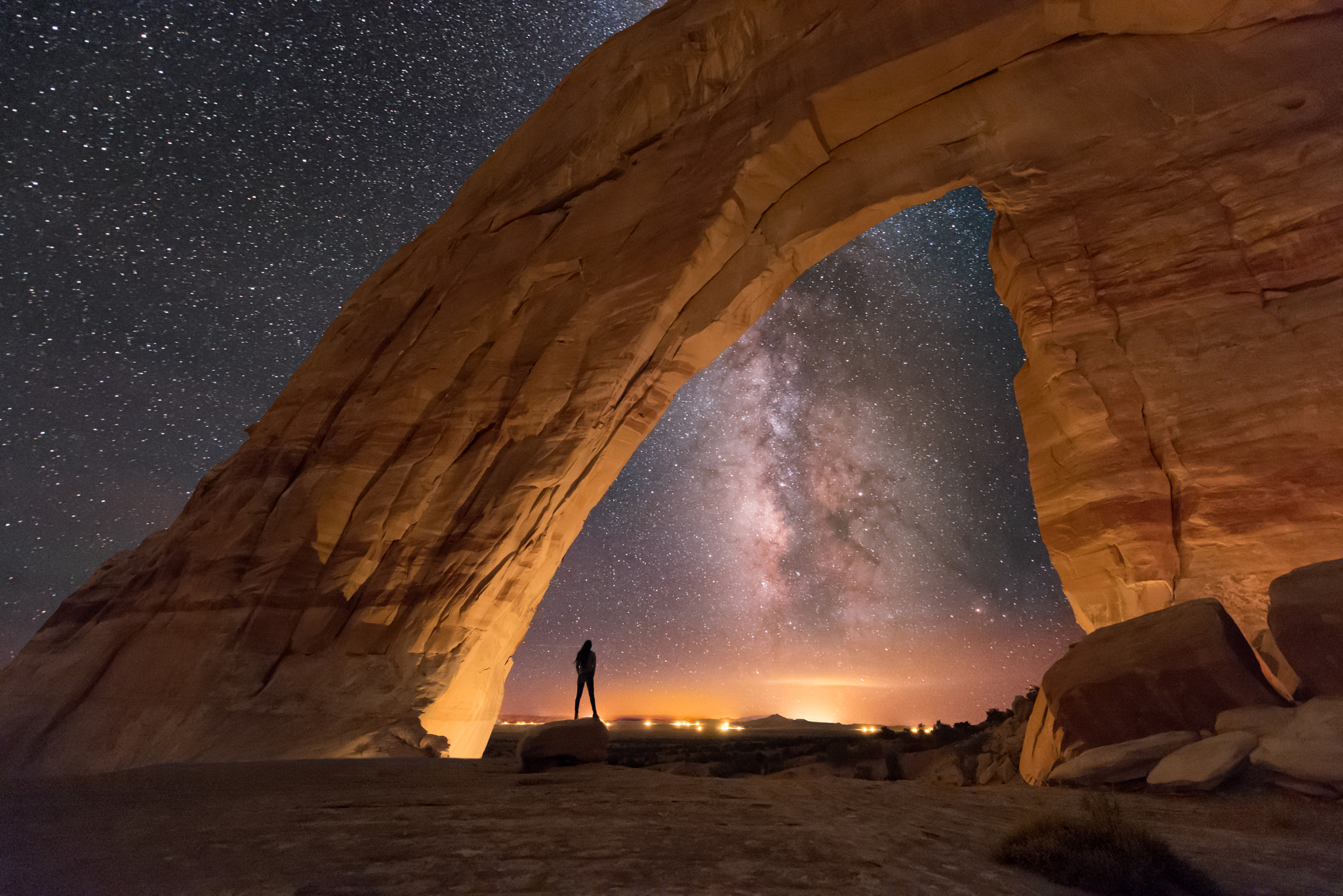 Nikon D810A sample photo. White mesa arch photography