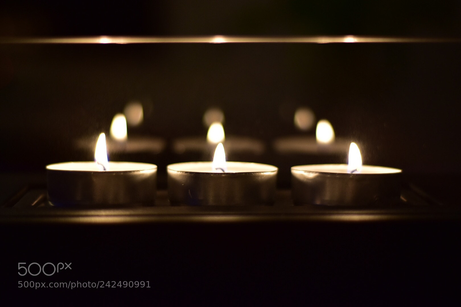 Nikon D5500 sample photo. Candle lights photography
