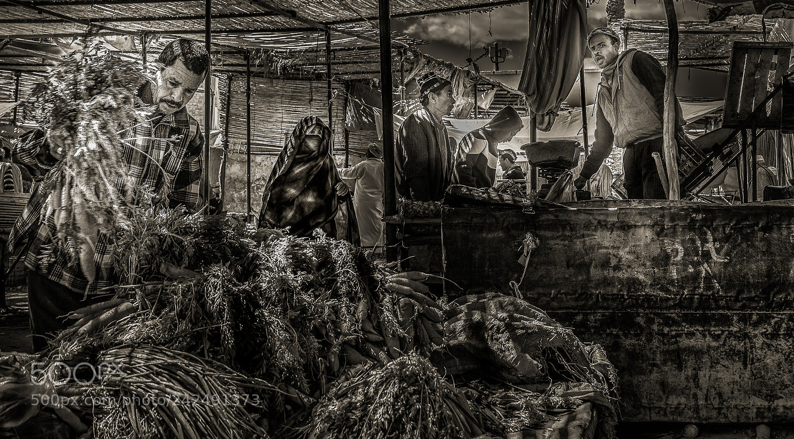Sony a7 II sample photo. Rissani market photography