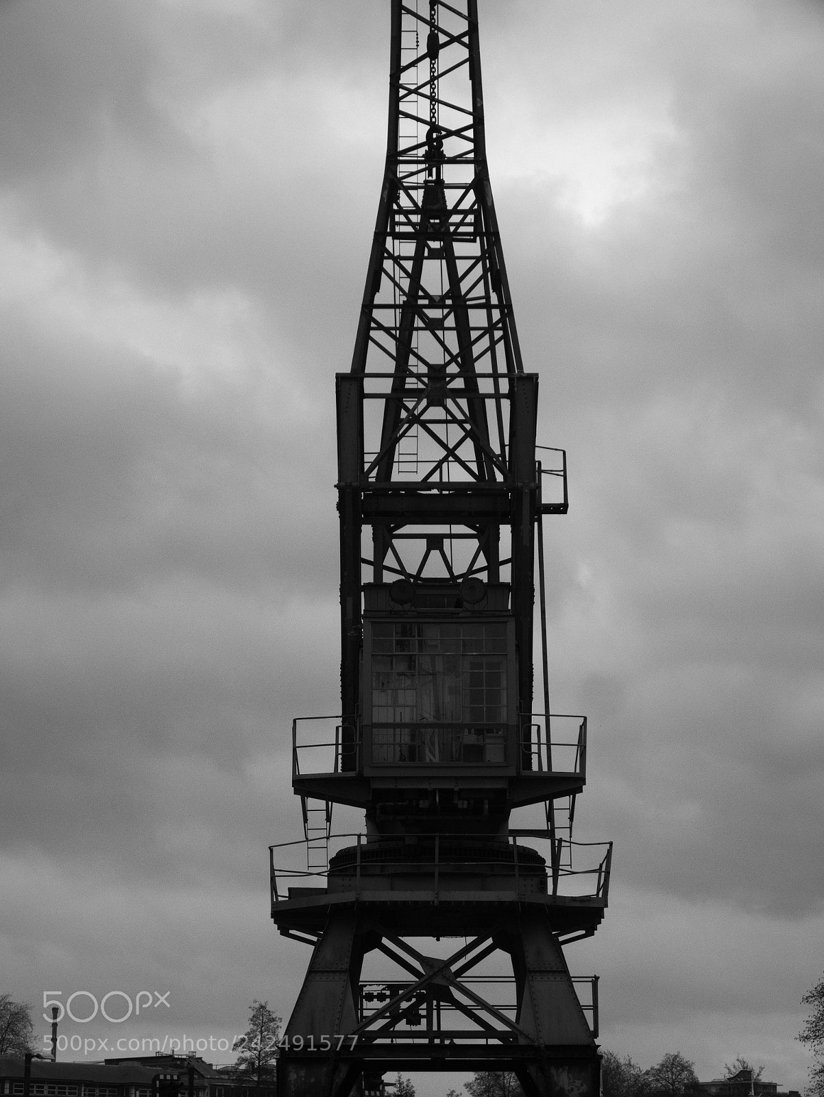 Panasonic Lumix DMC-GX7 sample photo. Steel&clouds photography