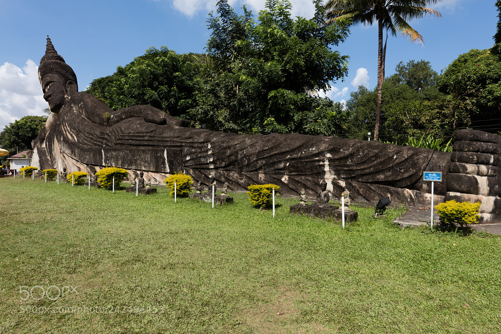 Canon EOS 5DS R sample photo. Wat xieng khuan buddha photography