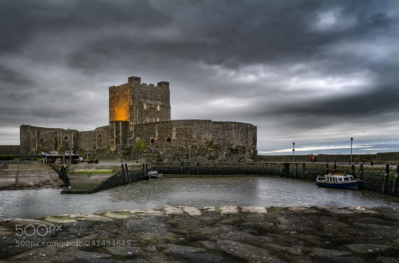 Nikon D7100 sample photo. Carrickfergus castle photography