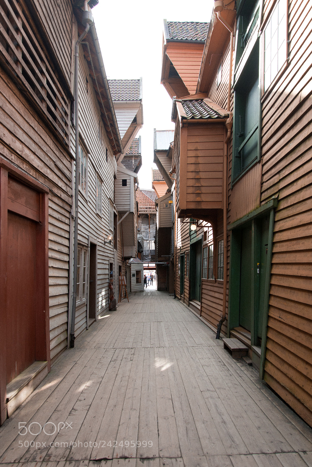 Nikon D600 sample photo. The old bergen harbor. photography