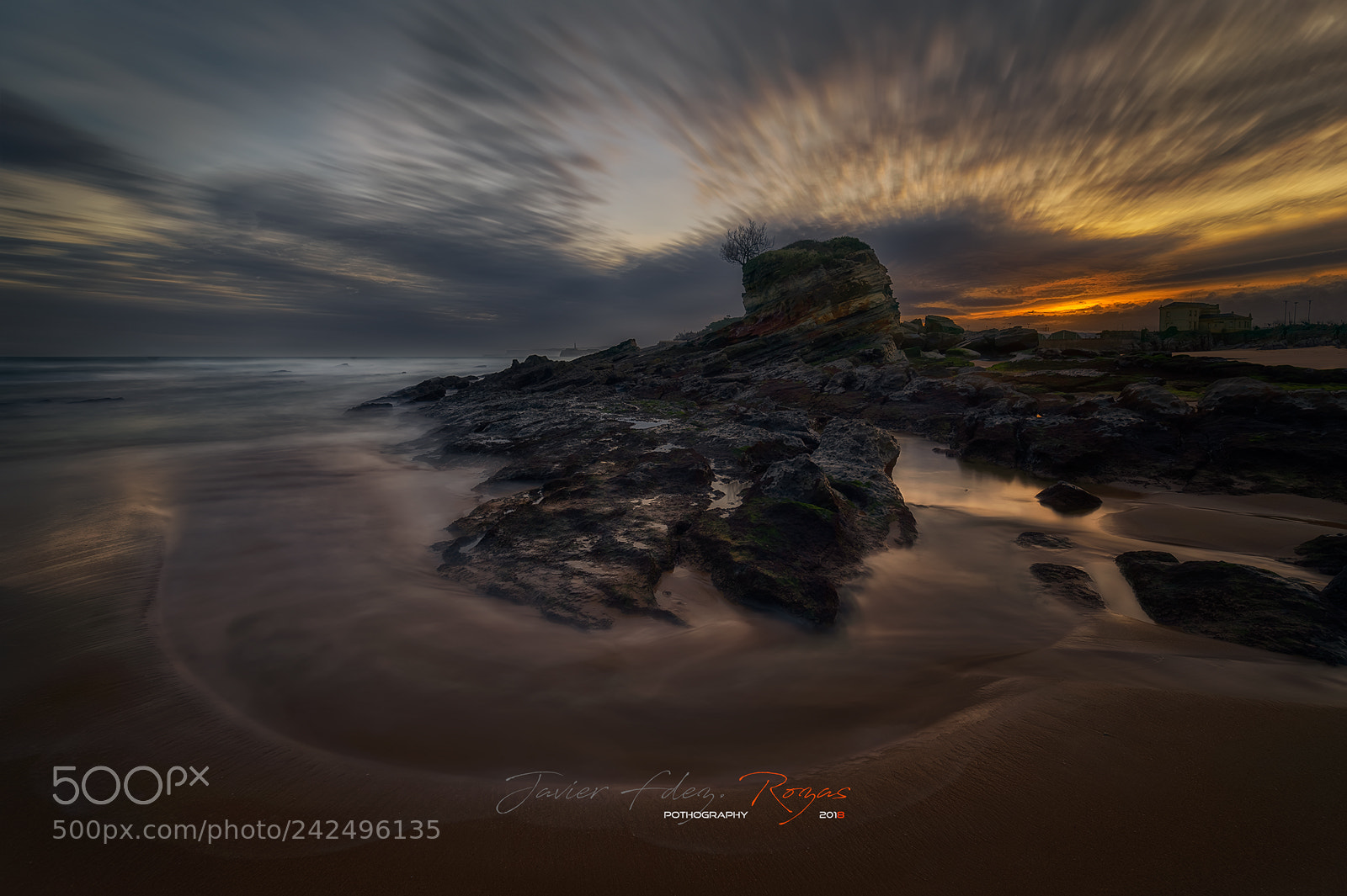 Nikon D800 sample photo. Sunrise in camello beach photography