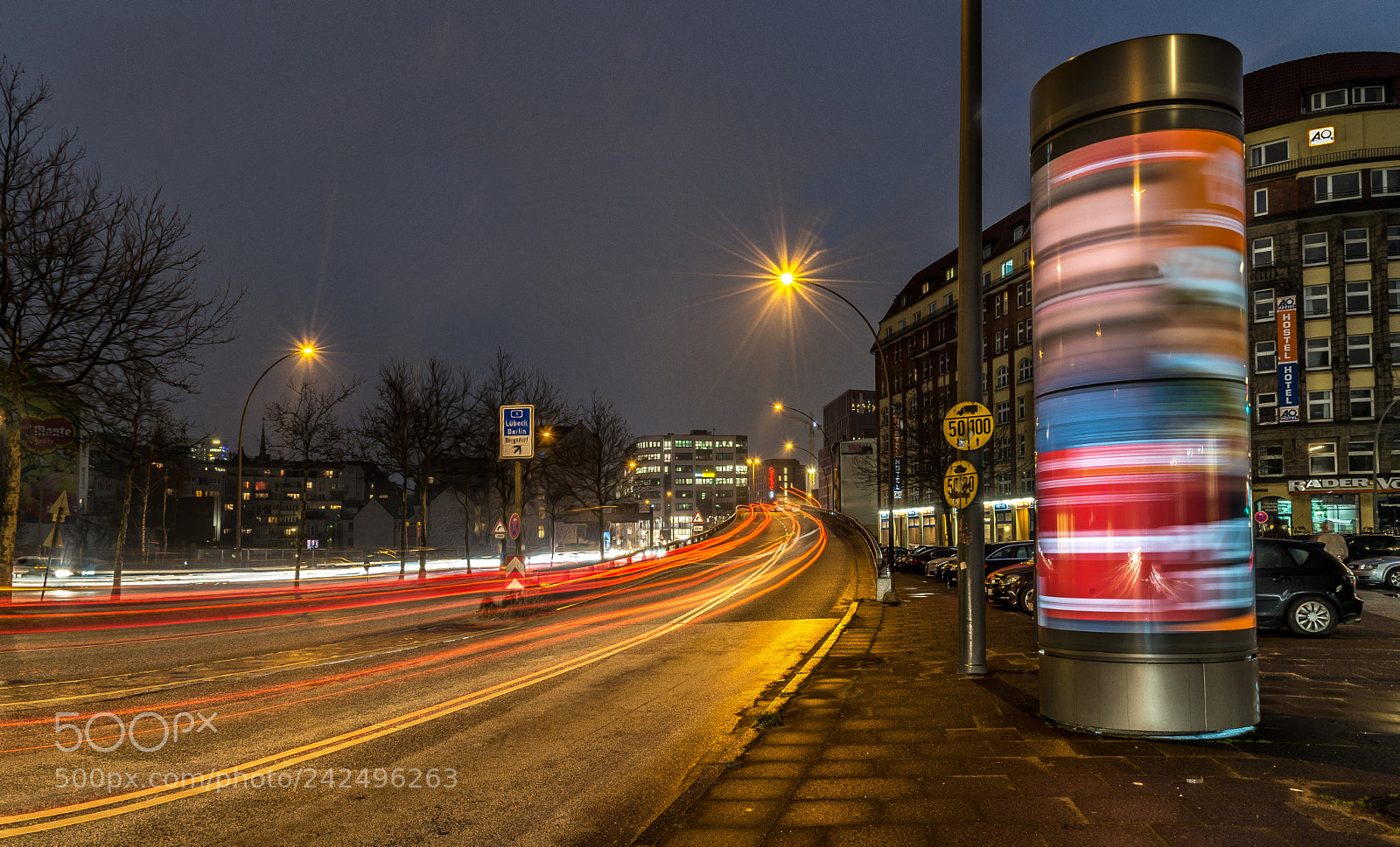 Nikon D600 sample photo. The city by night photography