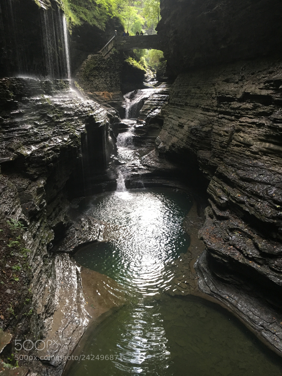 Apple iPhone 6s sample photo. Watkins glen gorge photography