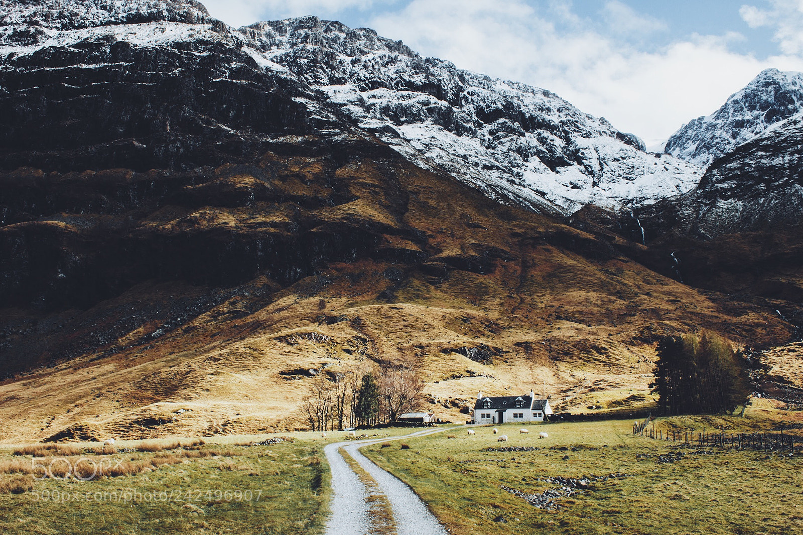 Canon EOS 100D (EOS Rebel SL1 / EOS Kiss X7) sample photo. Winter in glencoe photography