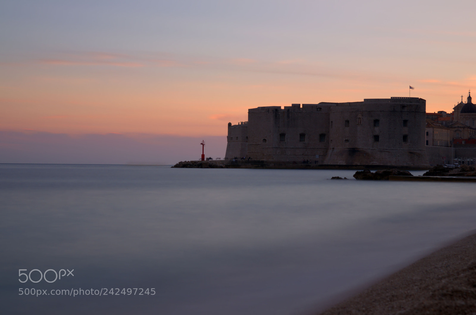 Nikon D5100 sample photo. Dubrovnik sunset photography