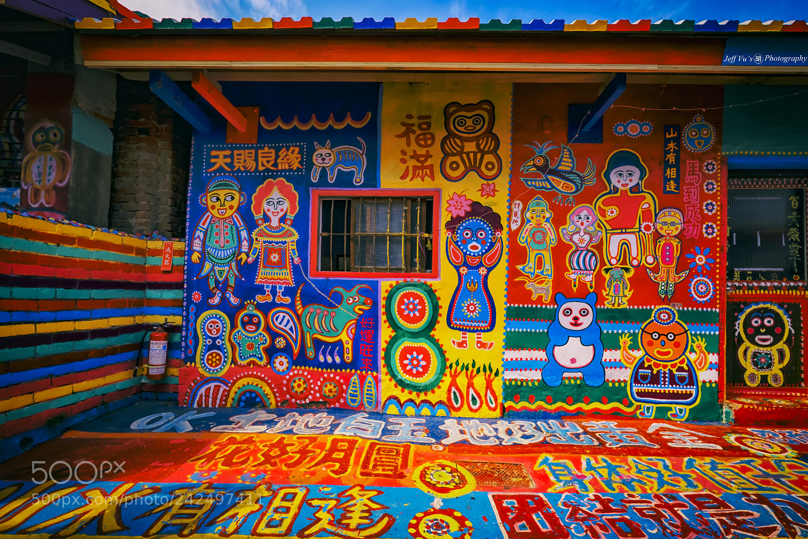 Fujifilm X-T2 sample photo. Rainbow village 1 photography