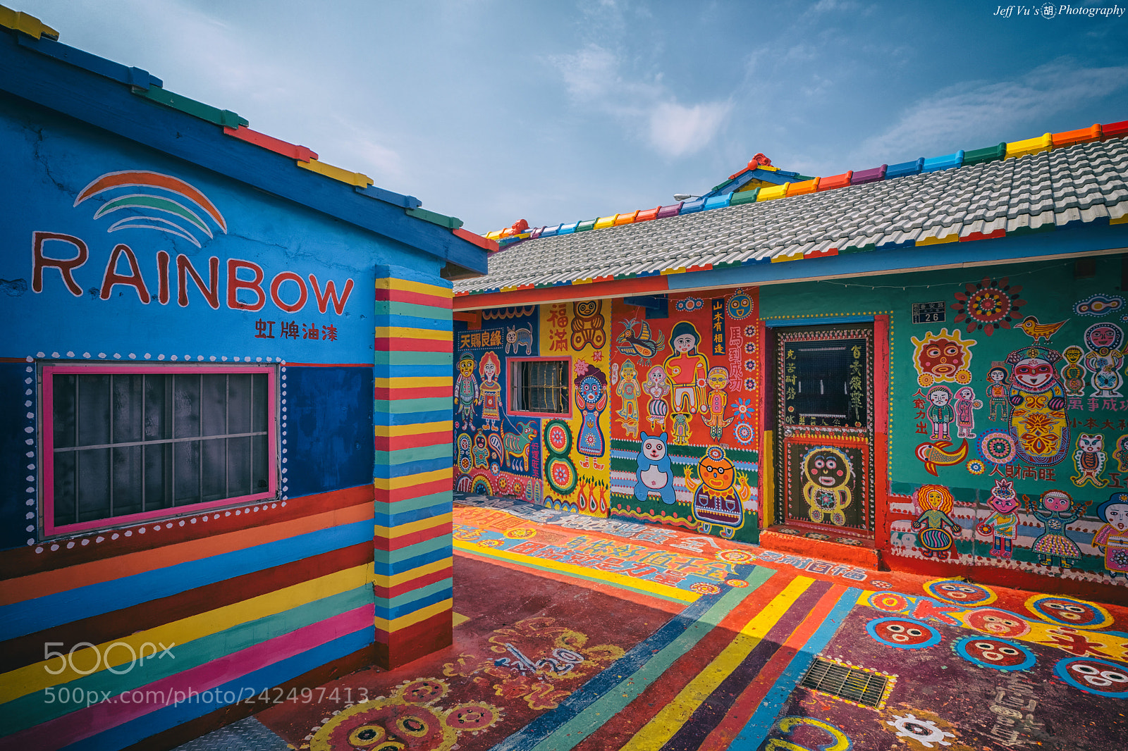 Fujifilm X-T2 sample photo. Rainbow village 2 photography