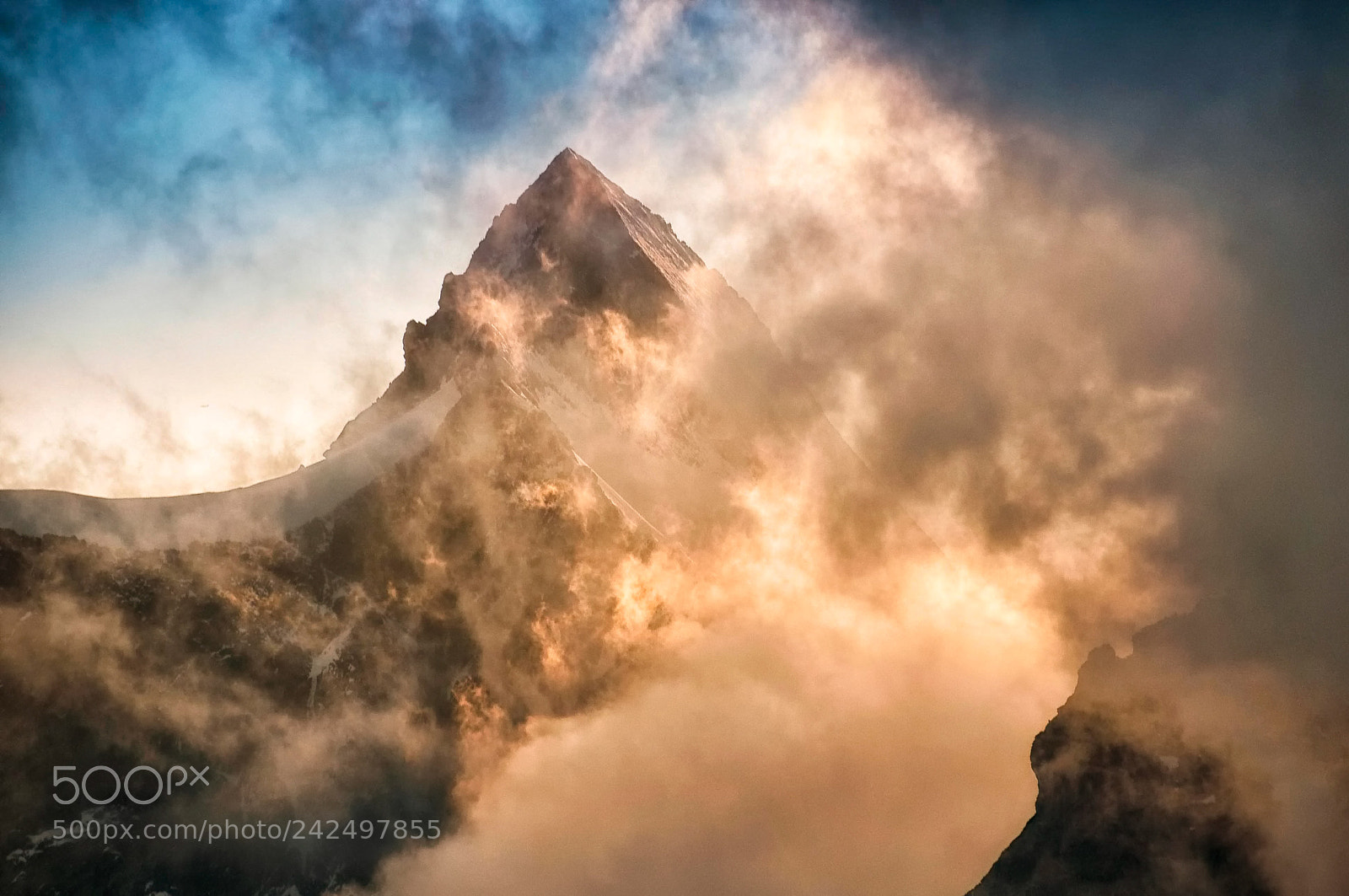 Nikon D300 sample photo. Matterhorn photography
