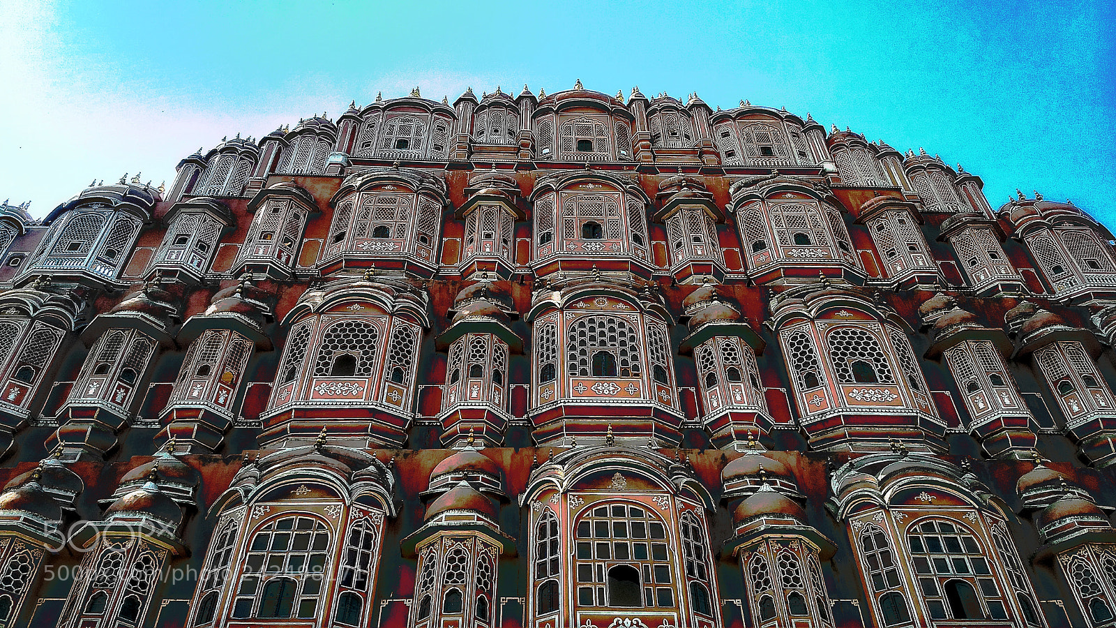 Motorola Moto G (5) Plus sample photo. Hawa mahal photography