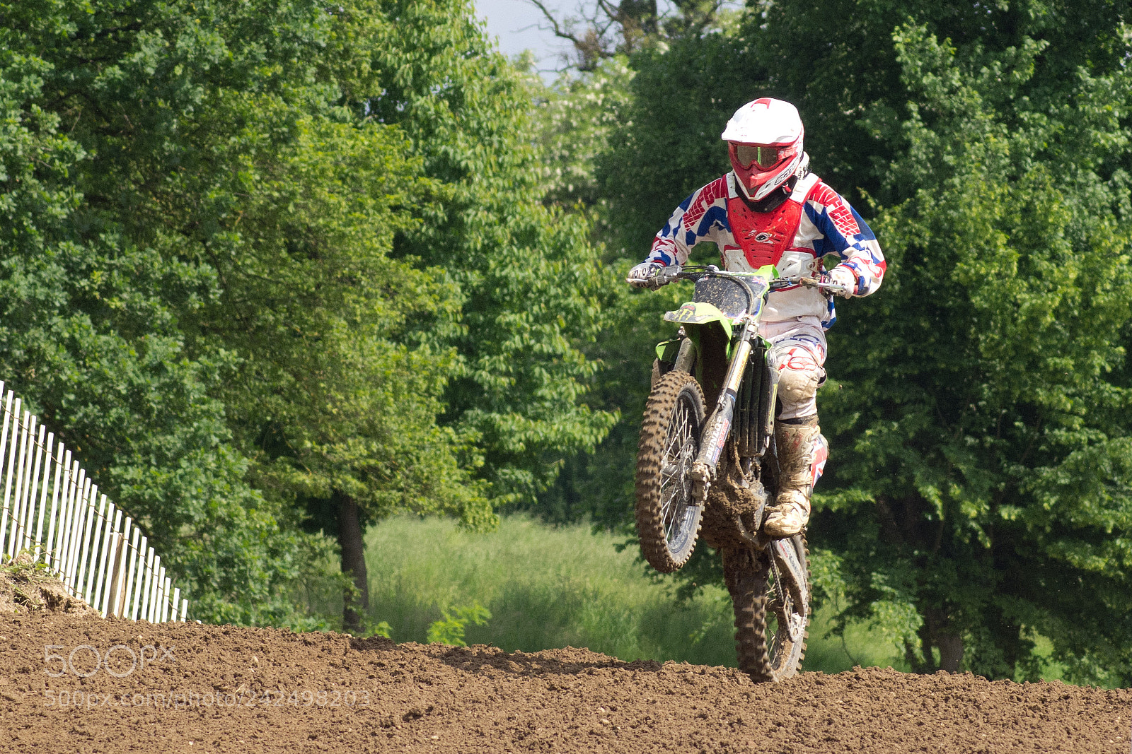 Pentax K-r sample photo. Motocross training photography