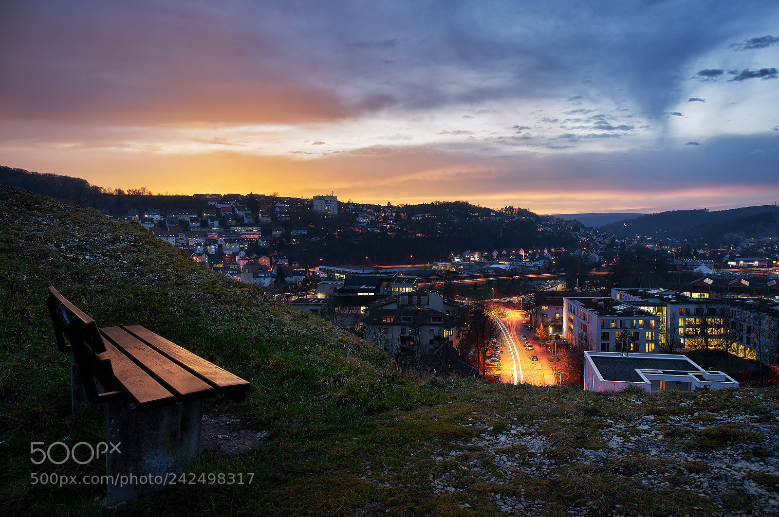 Sony a7 II sample photo. Blaustein sunset photography