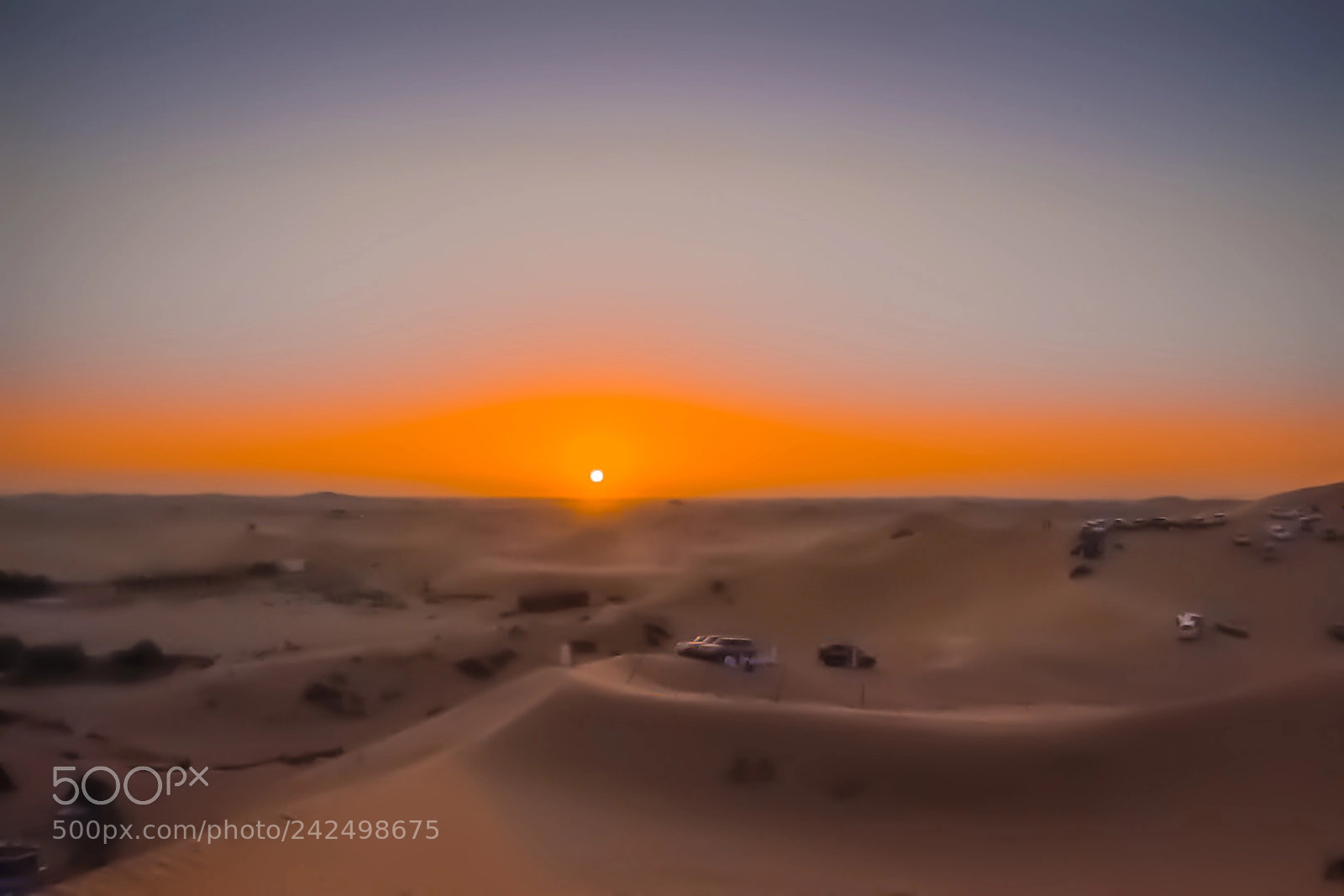Nikon D5500 sample photo. Desert sunset photography