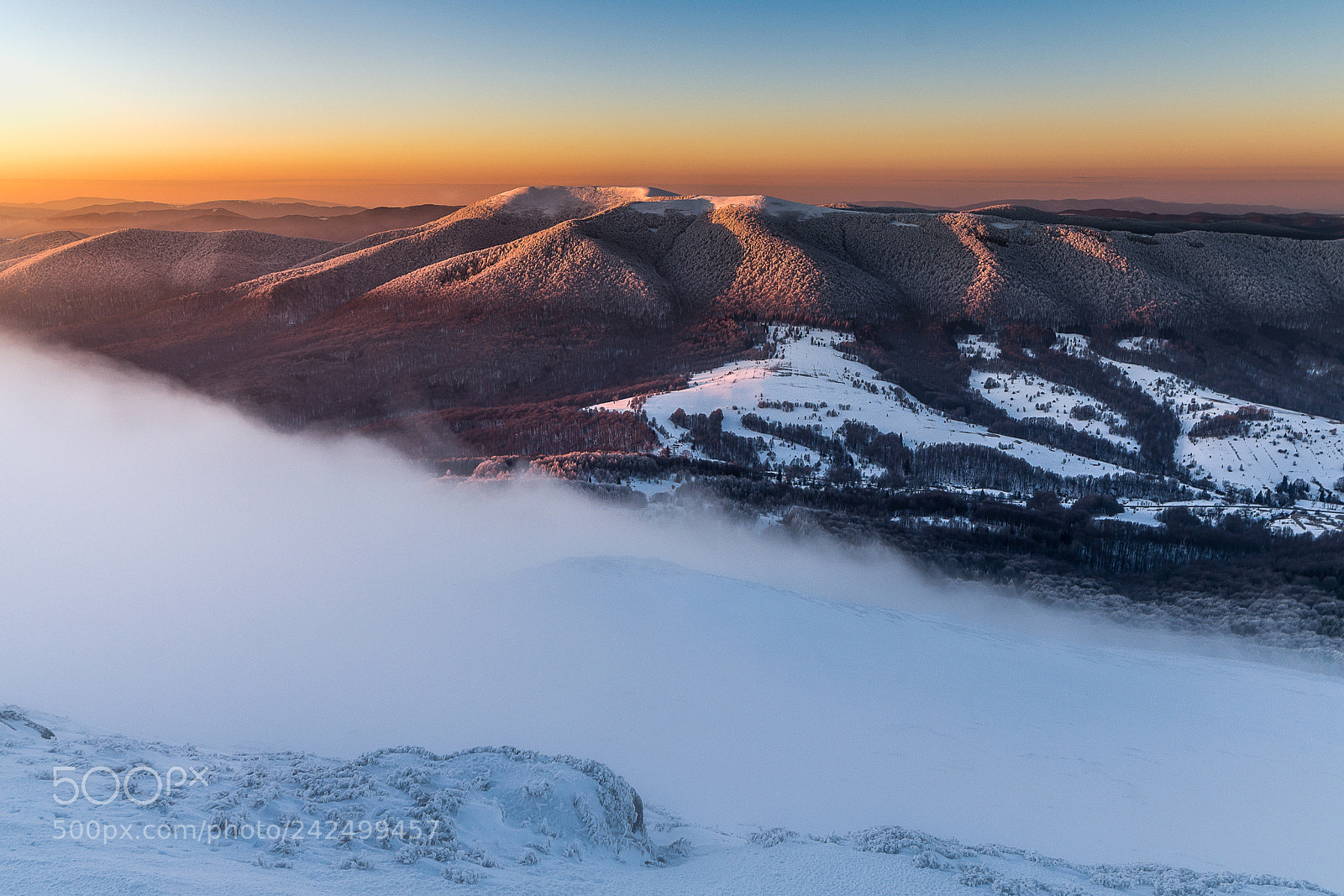 Pentax K-S2 sample photo. Morning in bieszczady photography