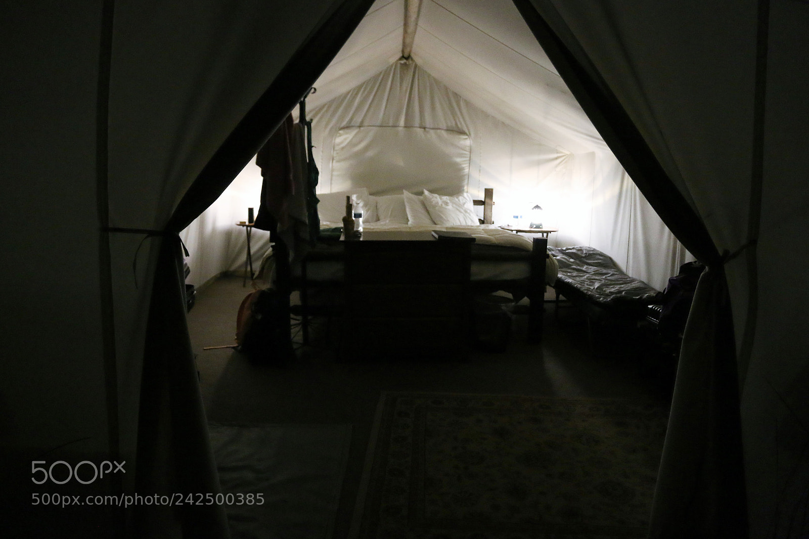 Canon EOS 70D sample photo. Luxury tent in yellowstone photography