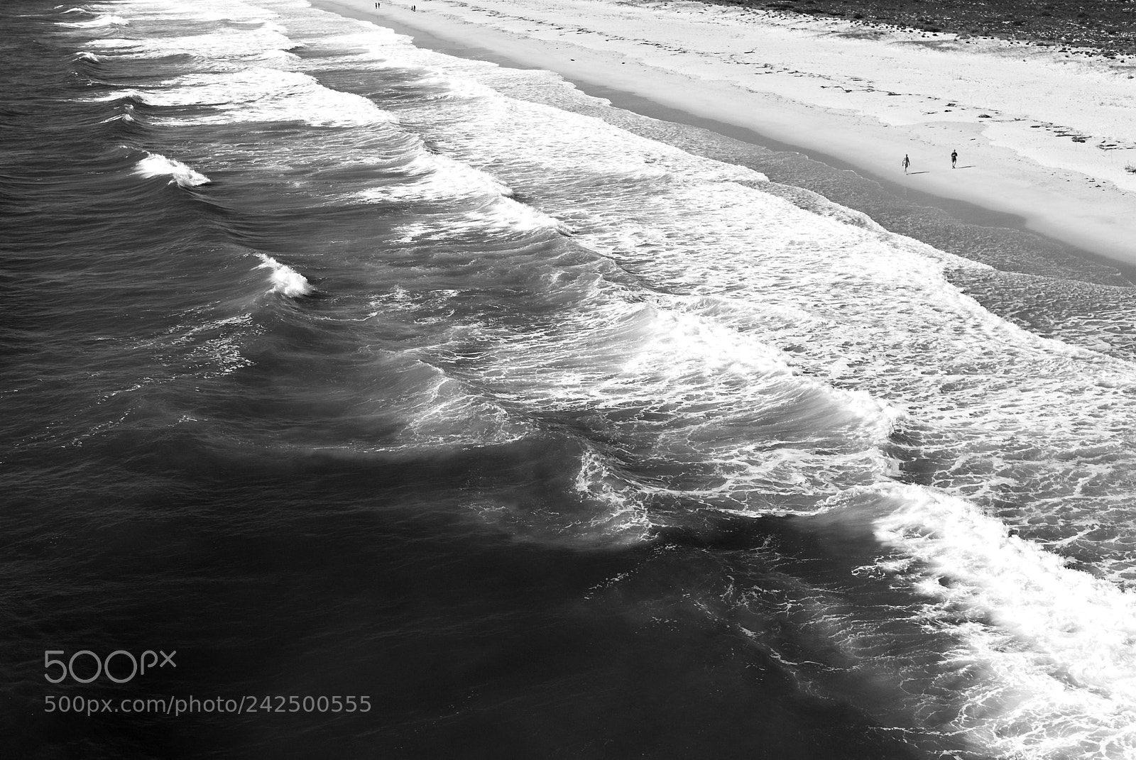 Nikon D200 sample photo. Walking on the beach photography