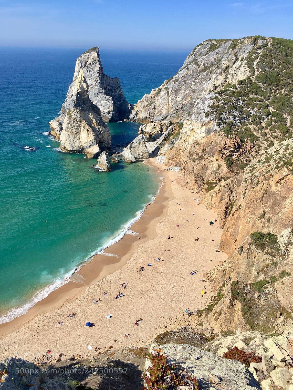 Apple iPhone SE sample photo. Praia da ursa portugal photography