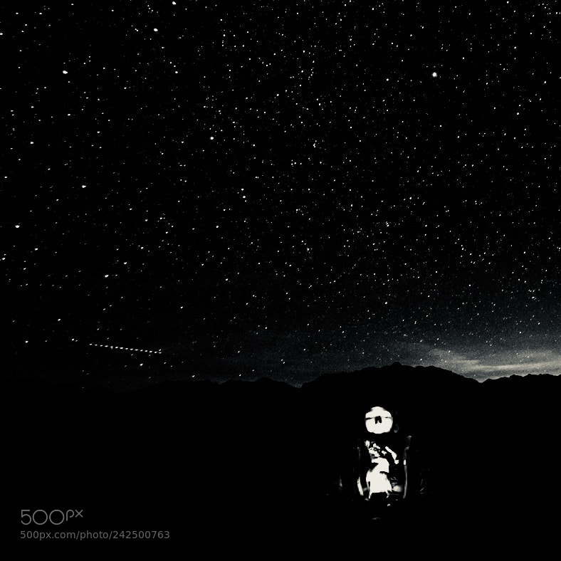 Sony Cyber-shot DSC-RX100 IV sample photo. Stars over death valley photography